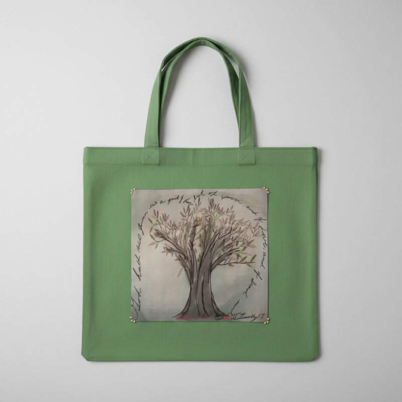 no fear tree tote bag
