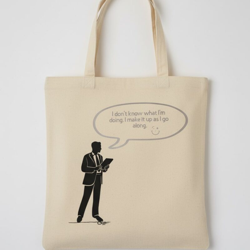 just me tote bag john 13:7 scripture design (design 13a)
