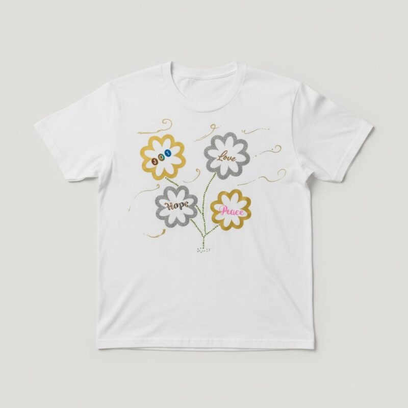 flower & love tee – romans 15:13