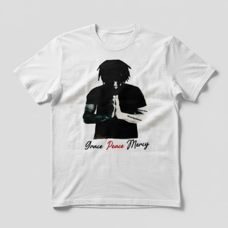acts up in prayer tee – grace, peace & mercy