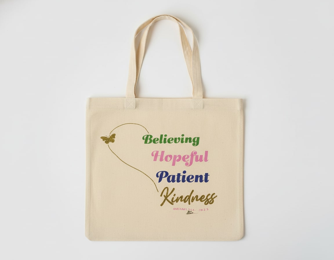 1a kindness fls totebag beige 1a kindness fls totebag beige