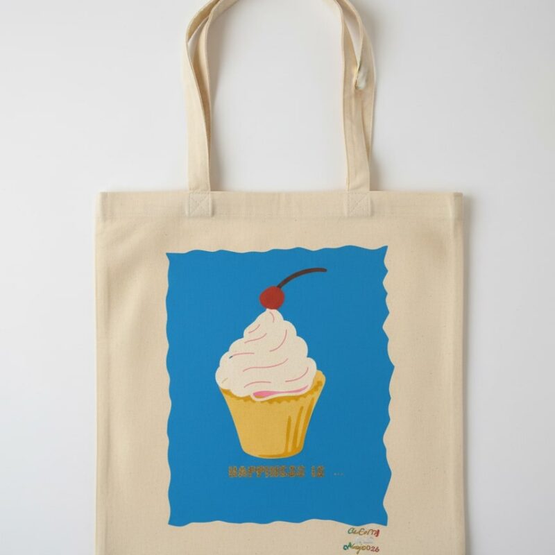 2a happiness is fls totebag beige