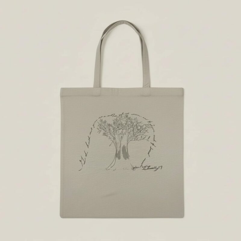 3a no fear tree fls totebag beige